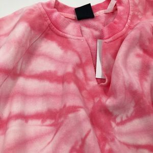 Womens Sweatshirt crop top long sleeve t shirt